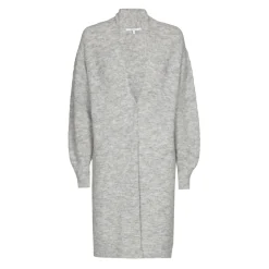 Lange gilet van alpacawol