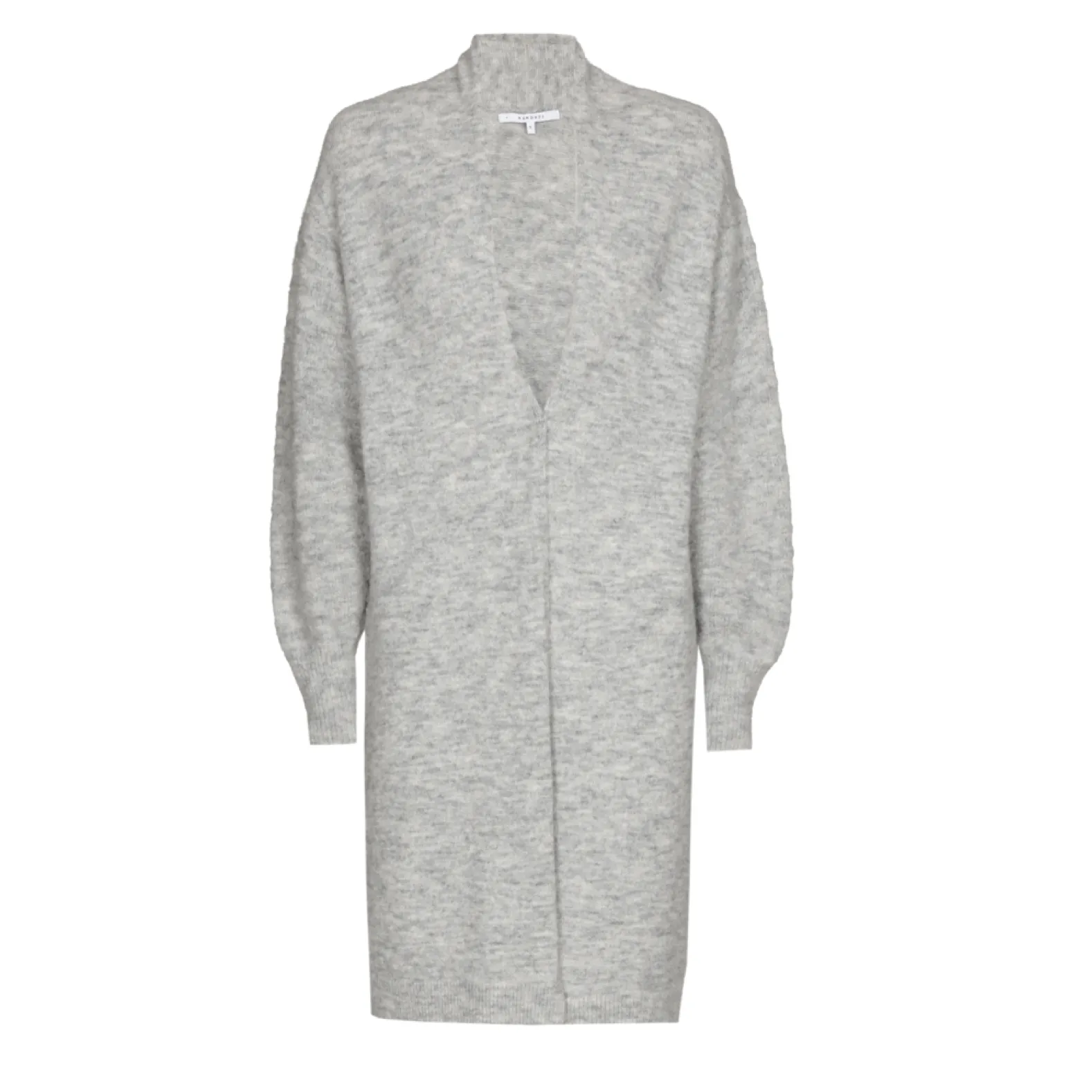 Lange gilet van alpacawol