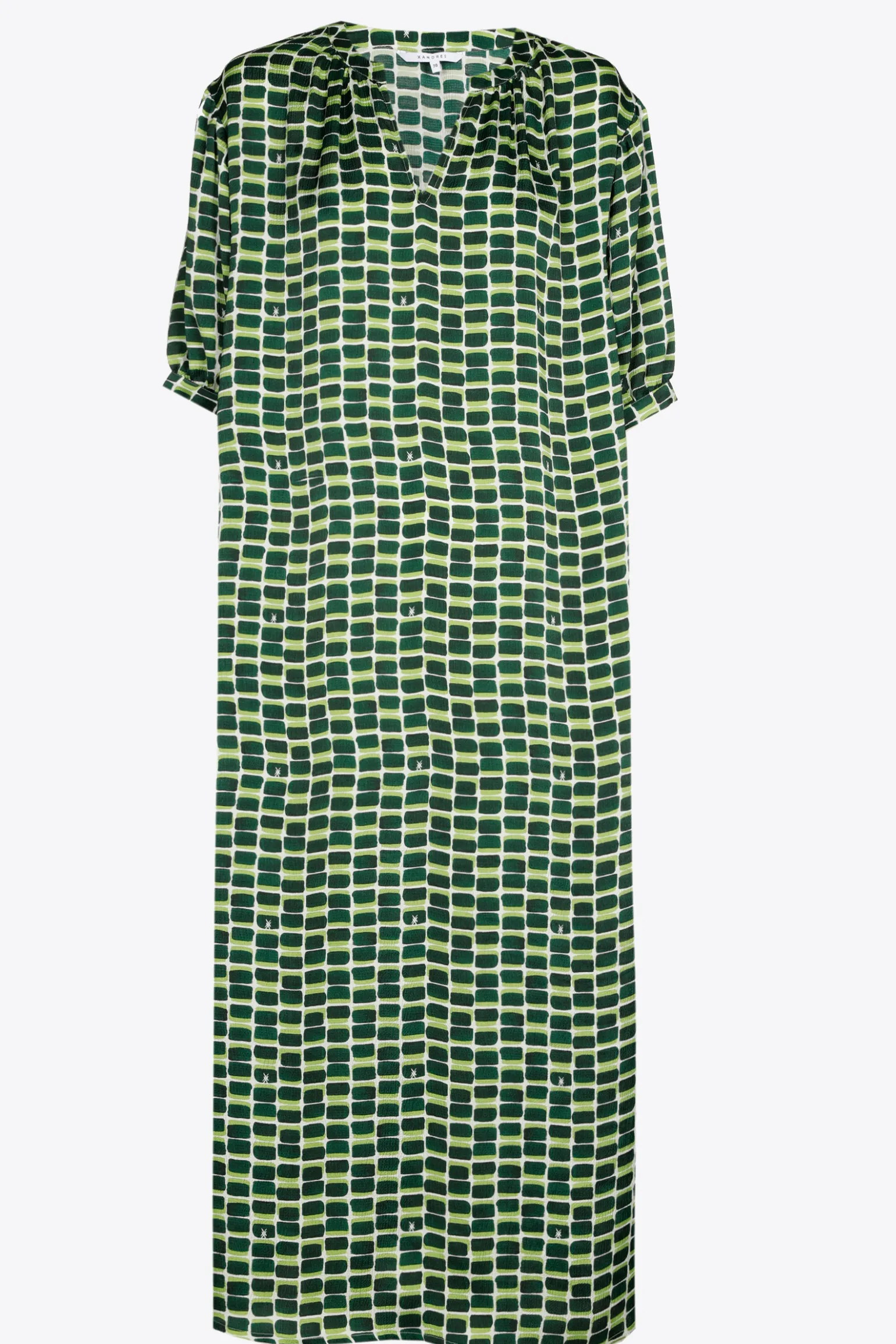 Lange jurk met logoprint
