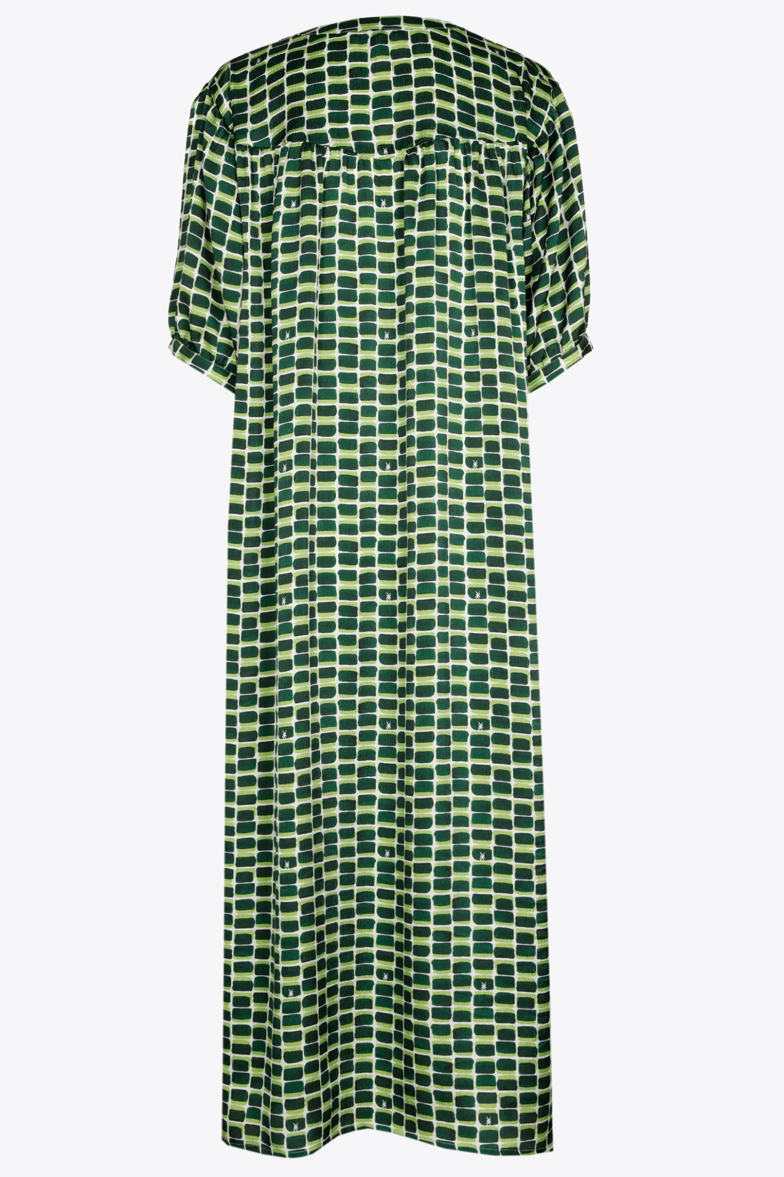 Lange jurk met logoprint
