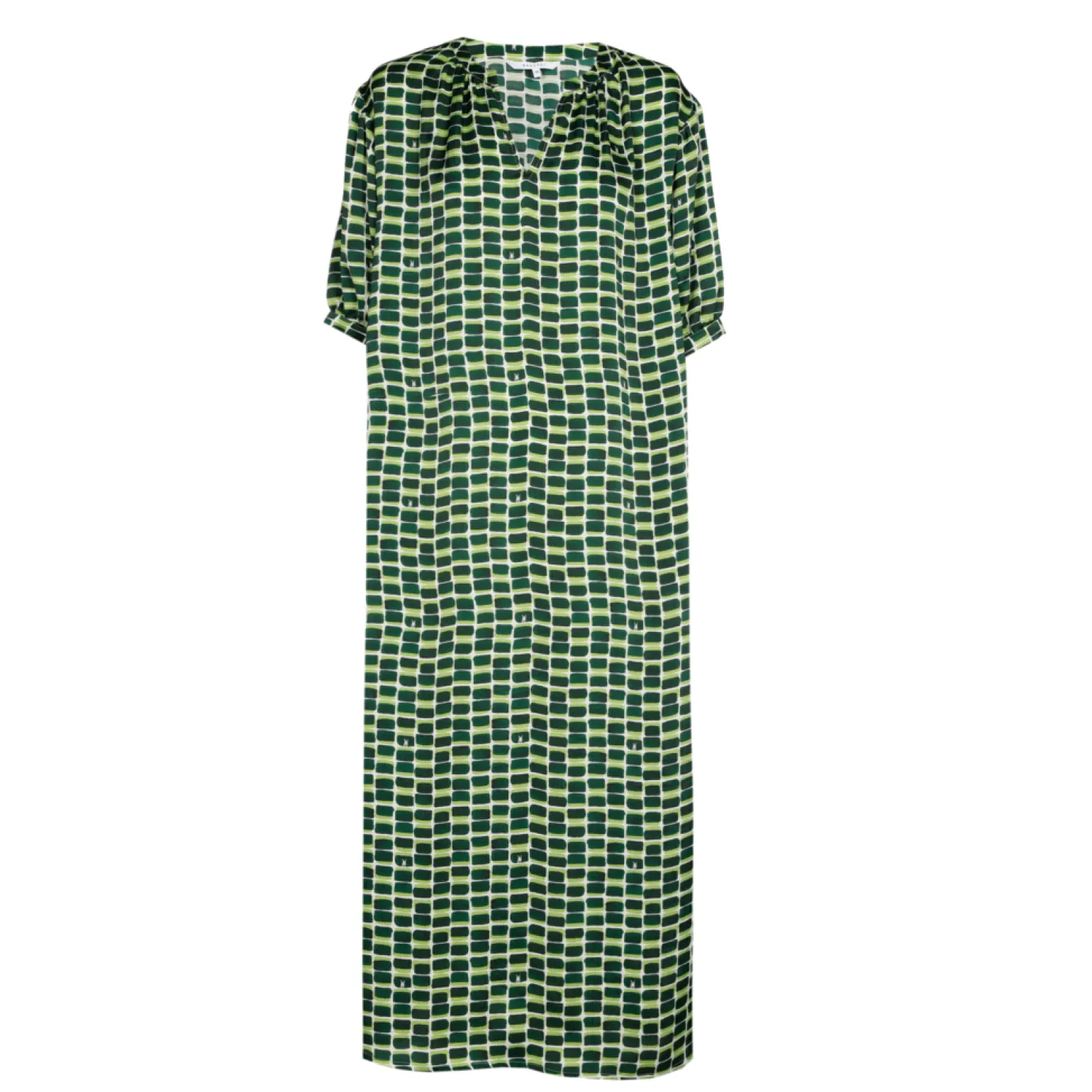 Lange jurk met logoprint