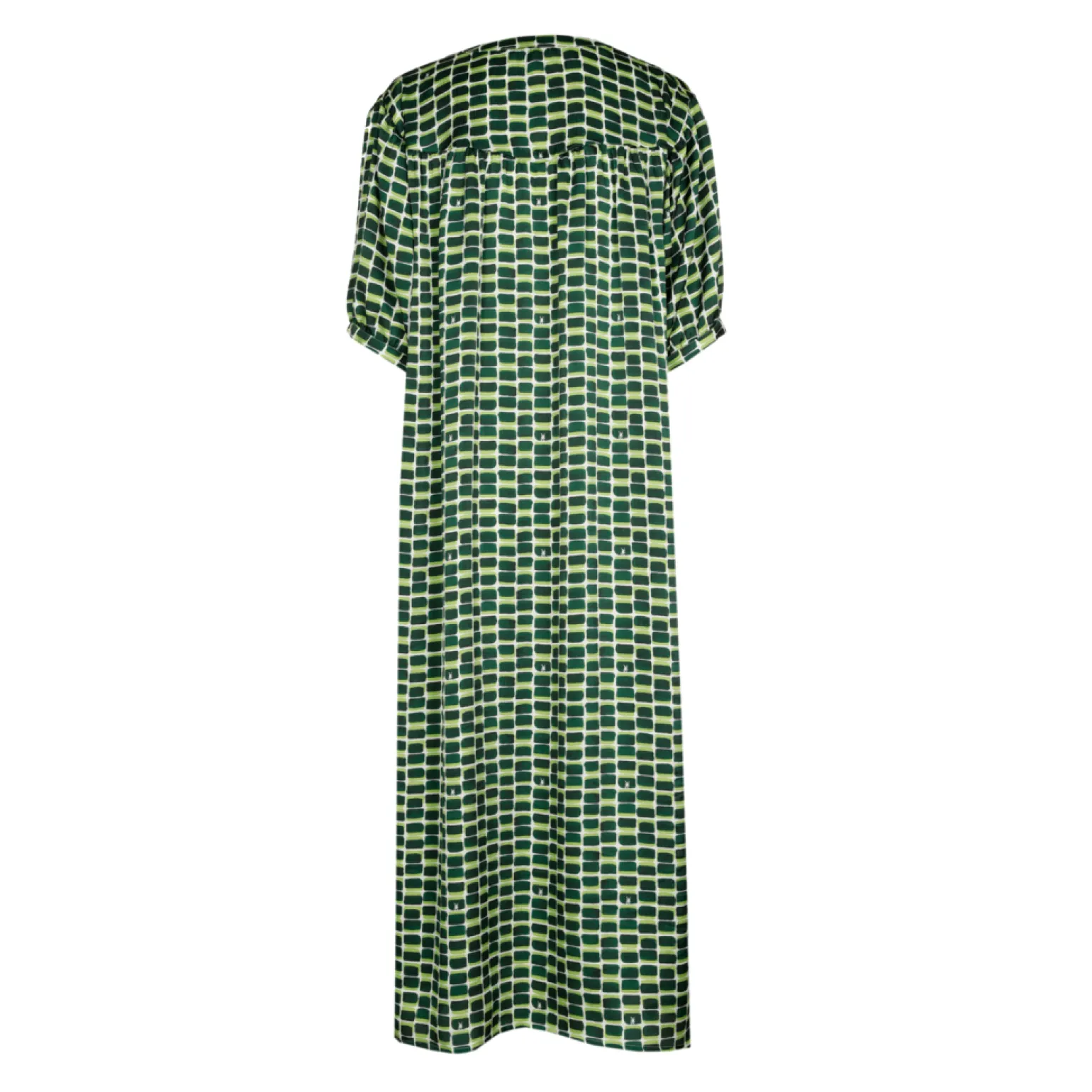 Lange jurk met logoprint
