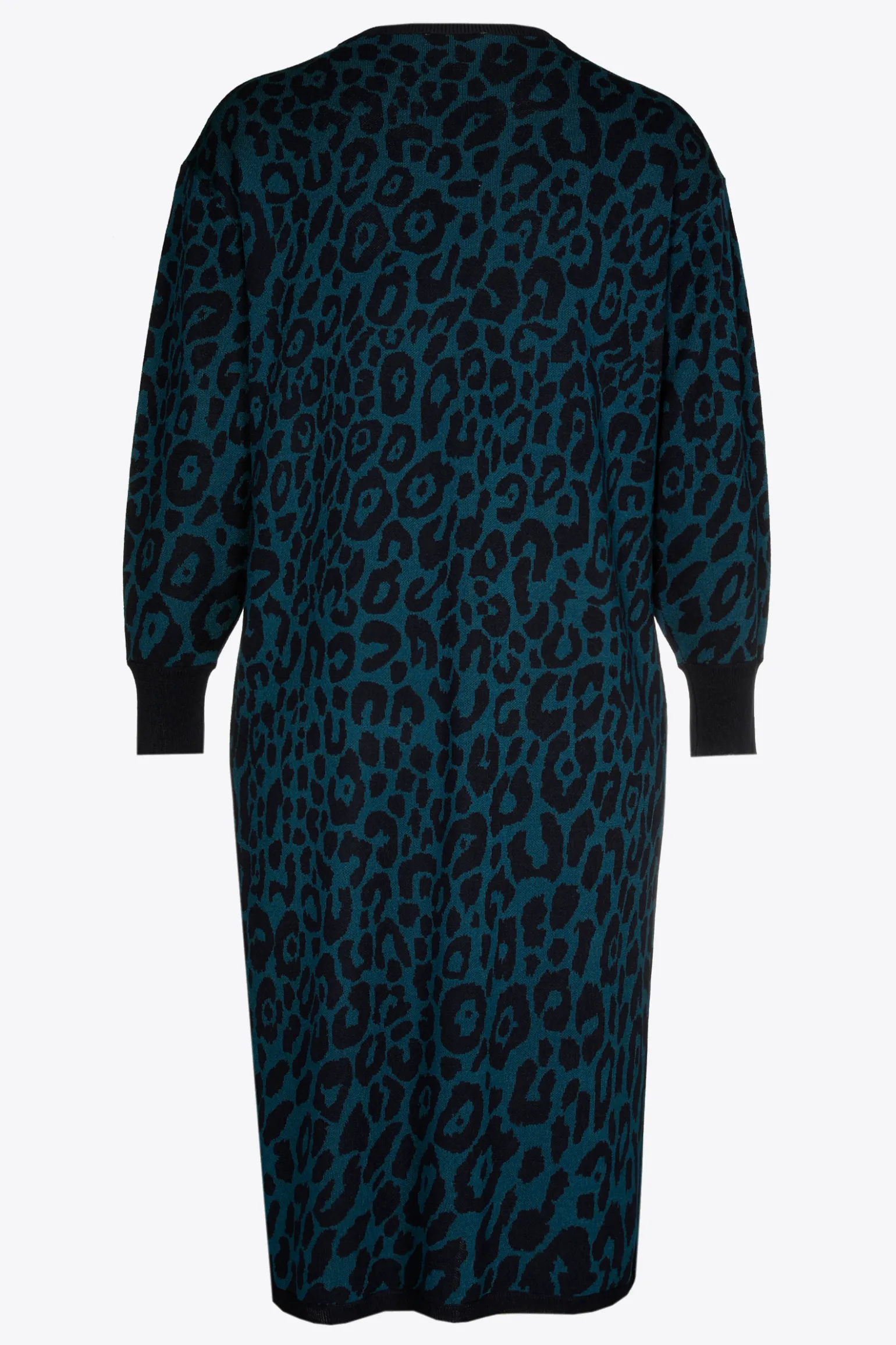 Lange jurk met luipaardprint