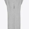 Lange mouwloze cardigan