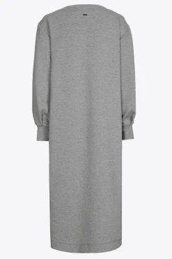 Lange scuba sweaterjurk