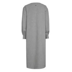 Lange scuba sweaterjurk