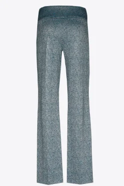 Licht glanzende broek