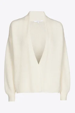 Luchtige gilet met parelsteek