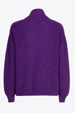 Luchtige gilet met parelsteek