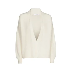 Luchtige gilet met parelsteek