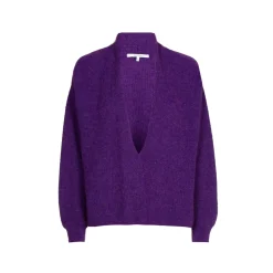 Luchtige gilet met parelsteek