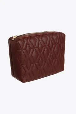 Make-up tas met matelassé effect
