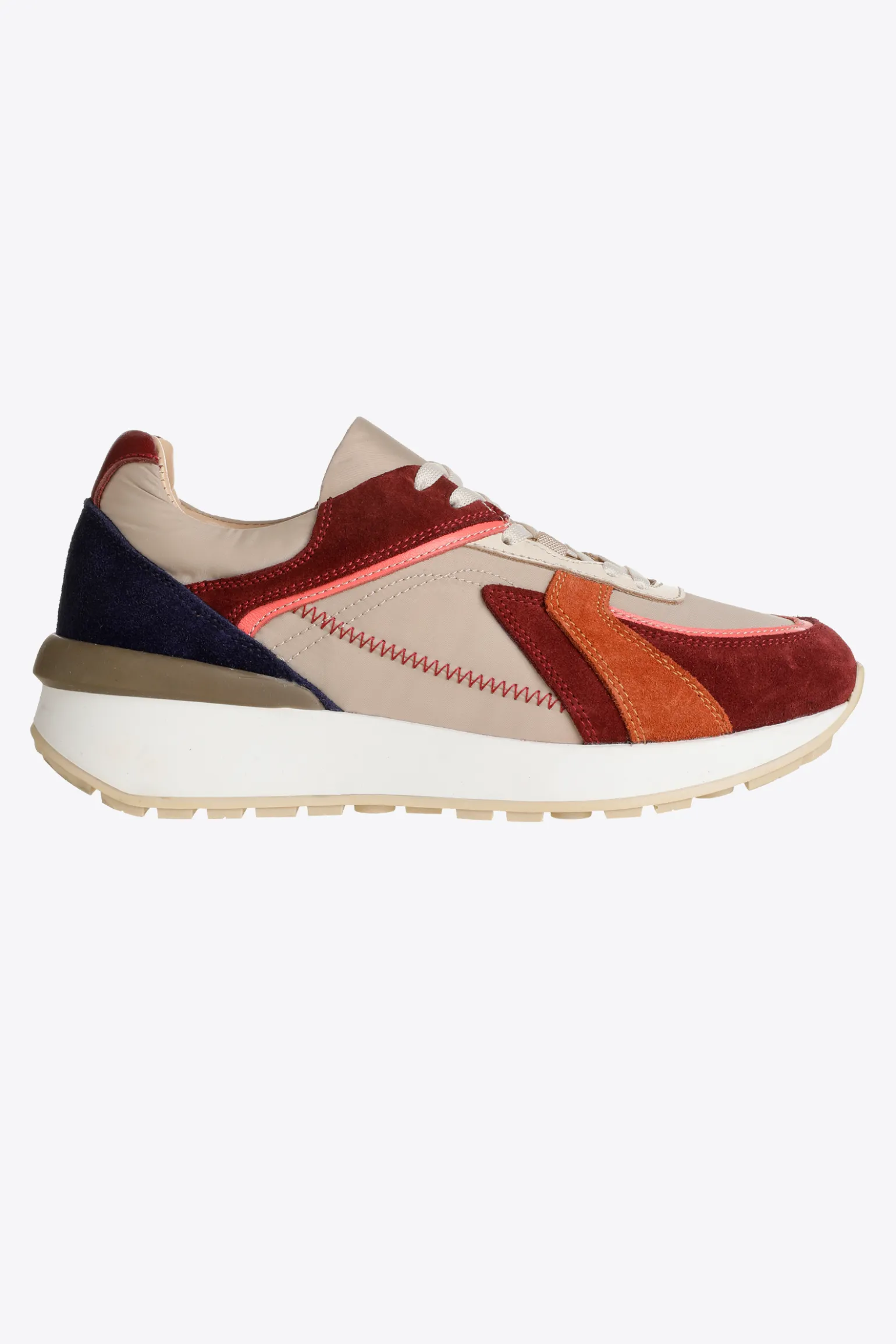 Meerkleurige sneaker