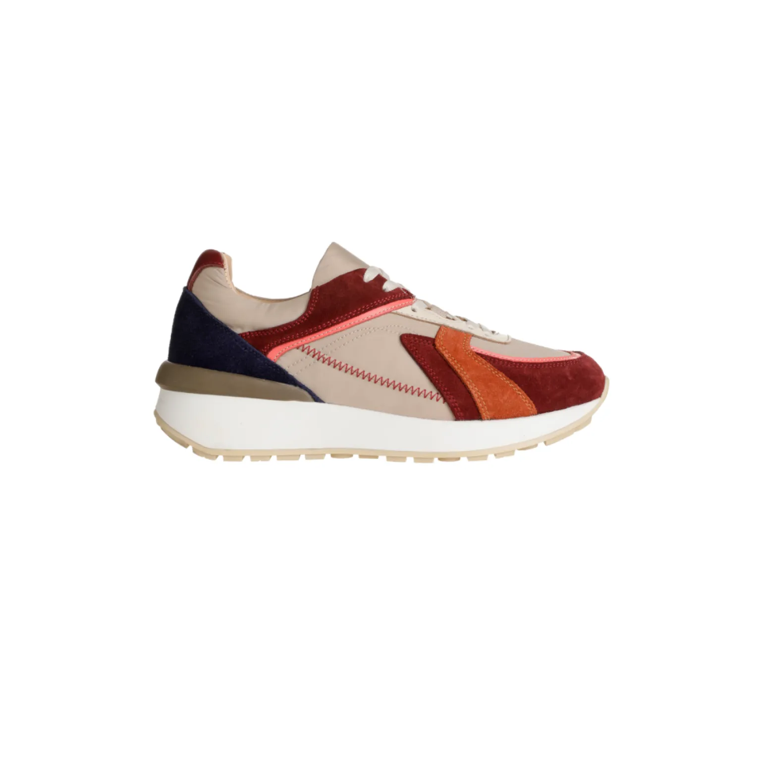 Meerkleurige sneaker