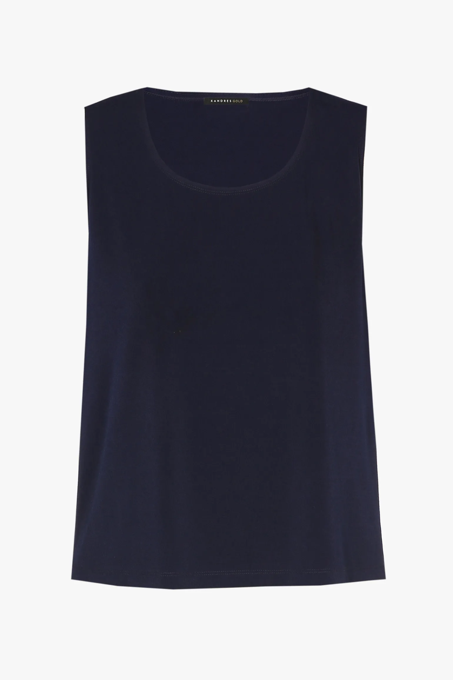 Navyblauw mouwloos topje