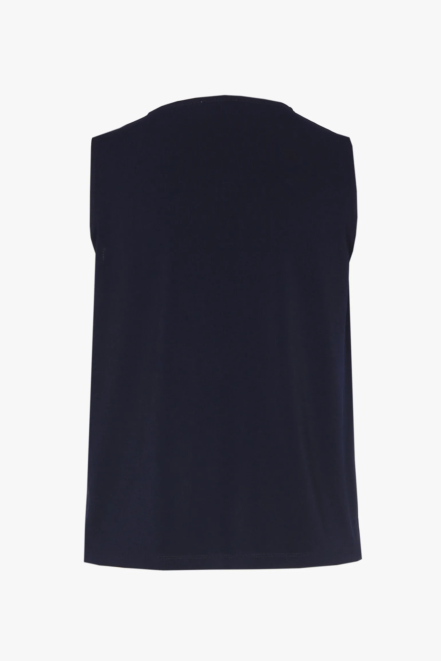 Navyblauw mouwloos topje