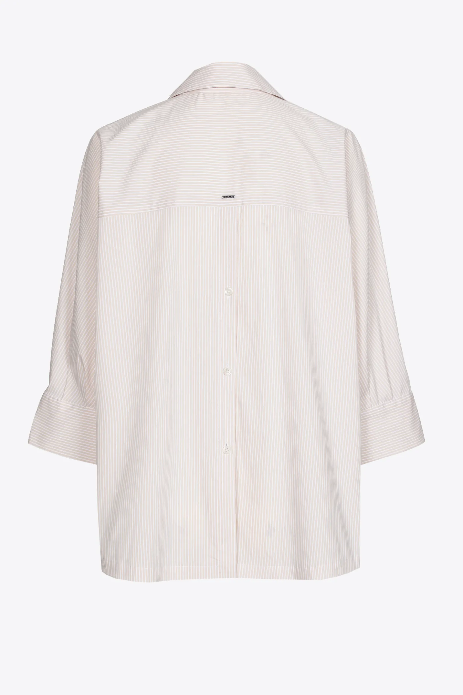 Oversized gestreept hemd