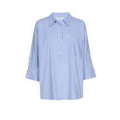 Oversized gestreept hemd