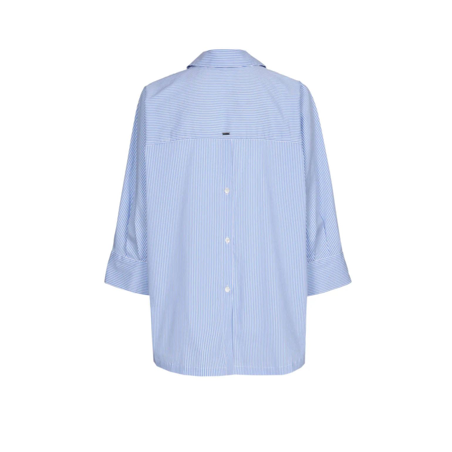 Oversized gestreept hemd
