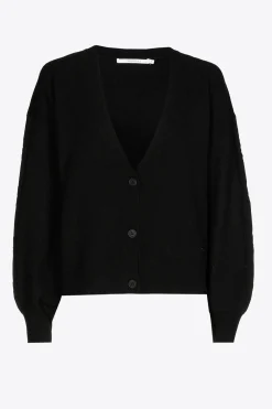 Oversized gilet met wol