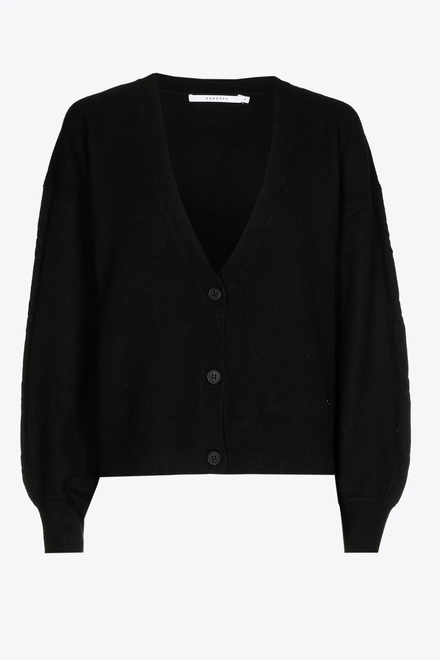 Oversized gilet met wol