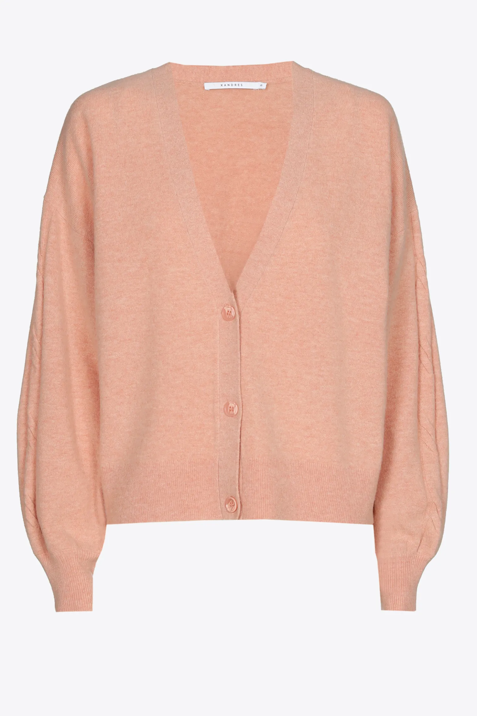 Oversized gilet met wol