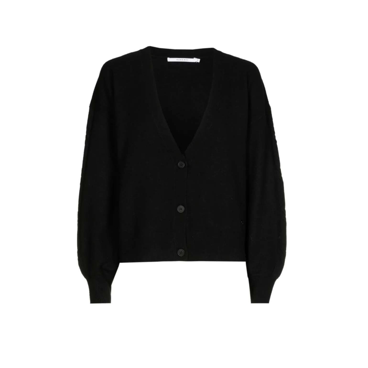 Oversized gilet met wol