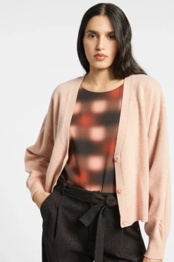 Oversized gilet met wol