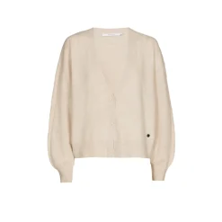 Oversized gilet met wol