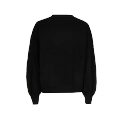Oversized gilet met wol