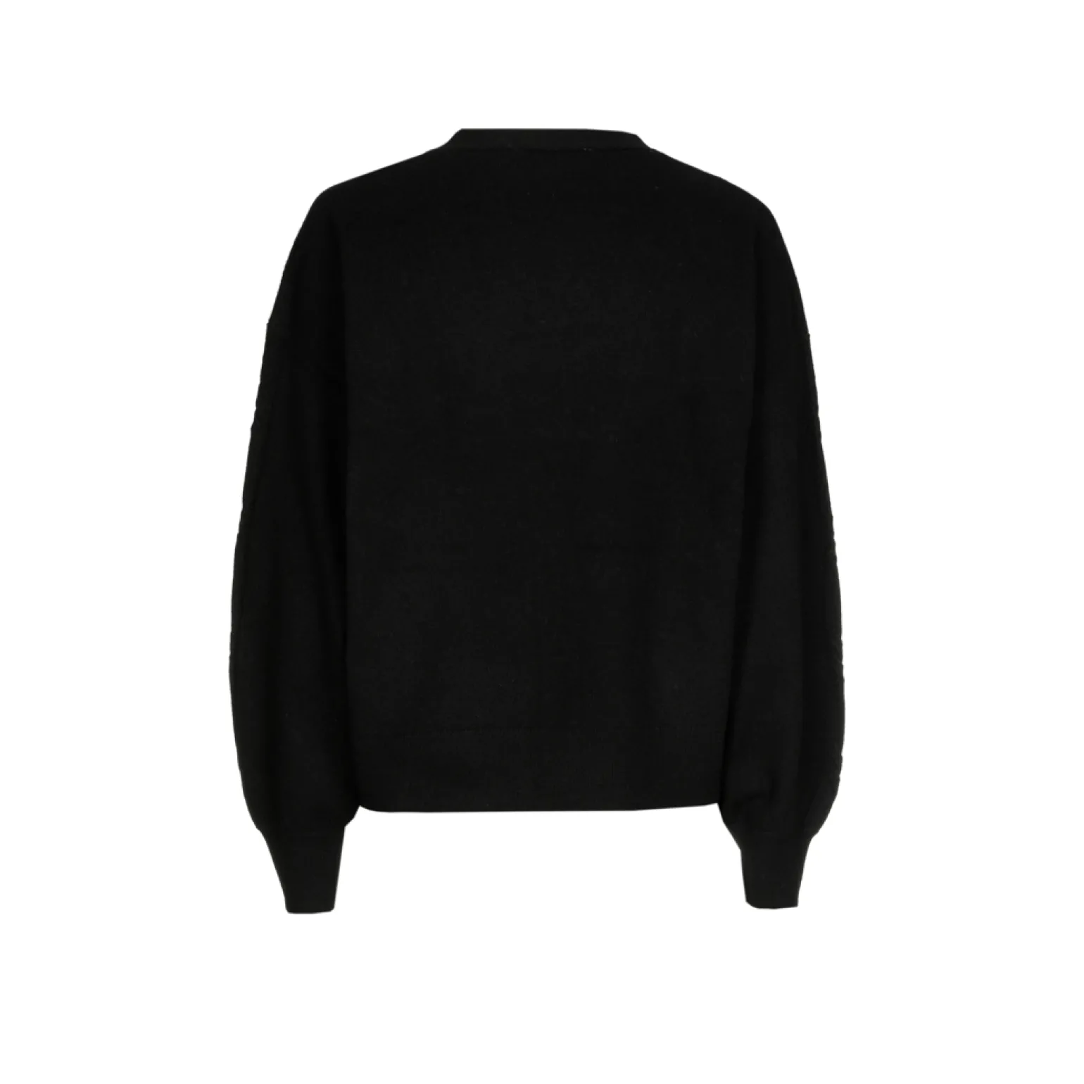 Oversized gilet met wol