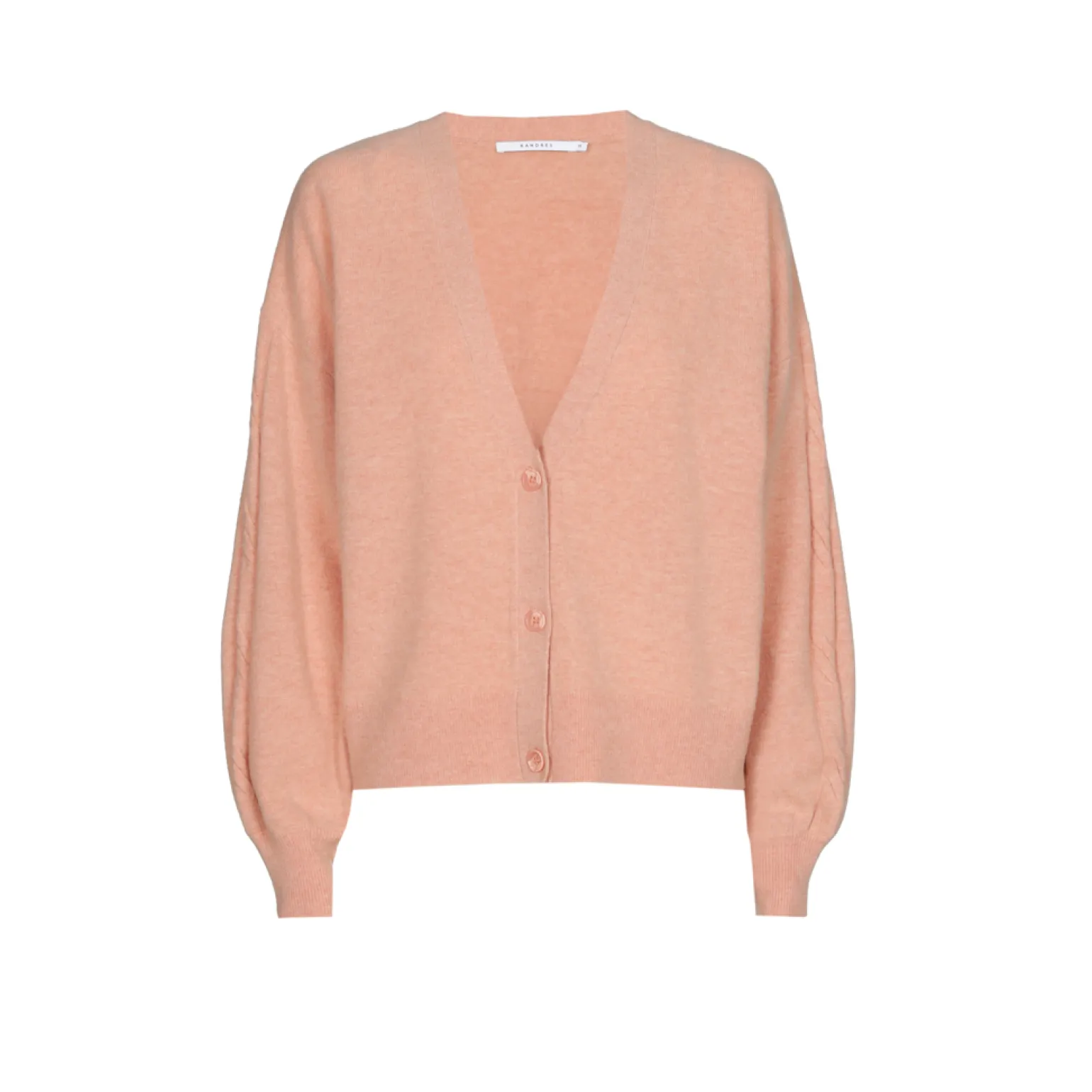 Oversized gilet met wol