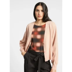 Oversized gilet met wol
