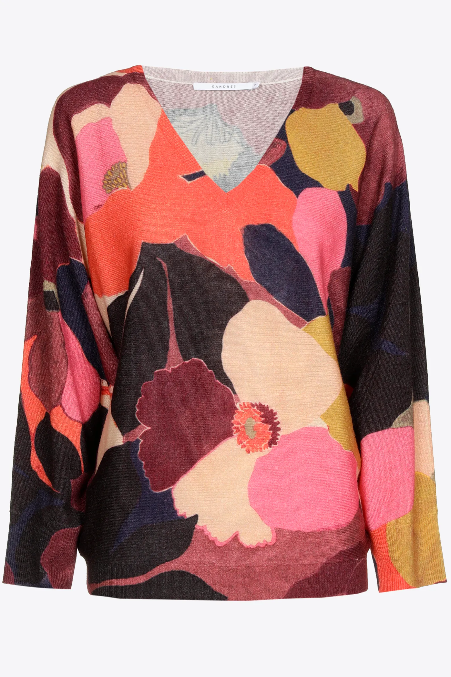 Oversized pull van katoen