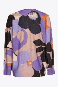 Oversized pull van katoen