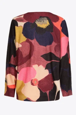 Oversized pull van katoen