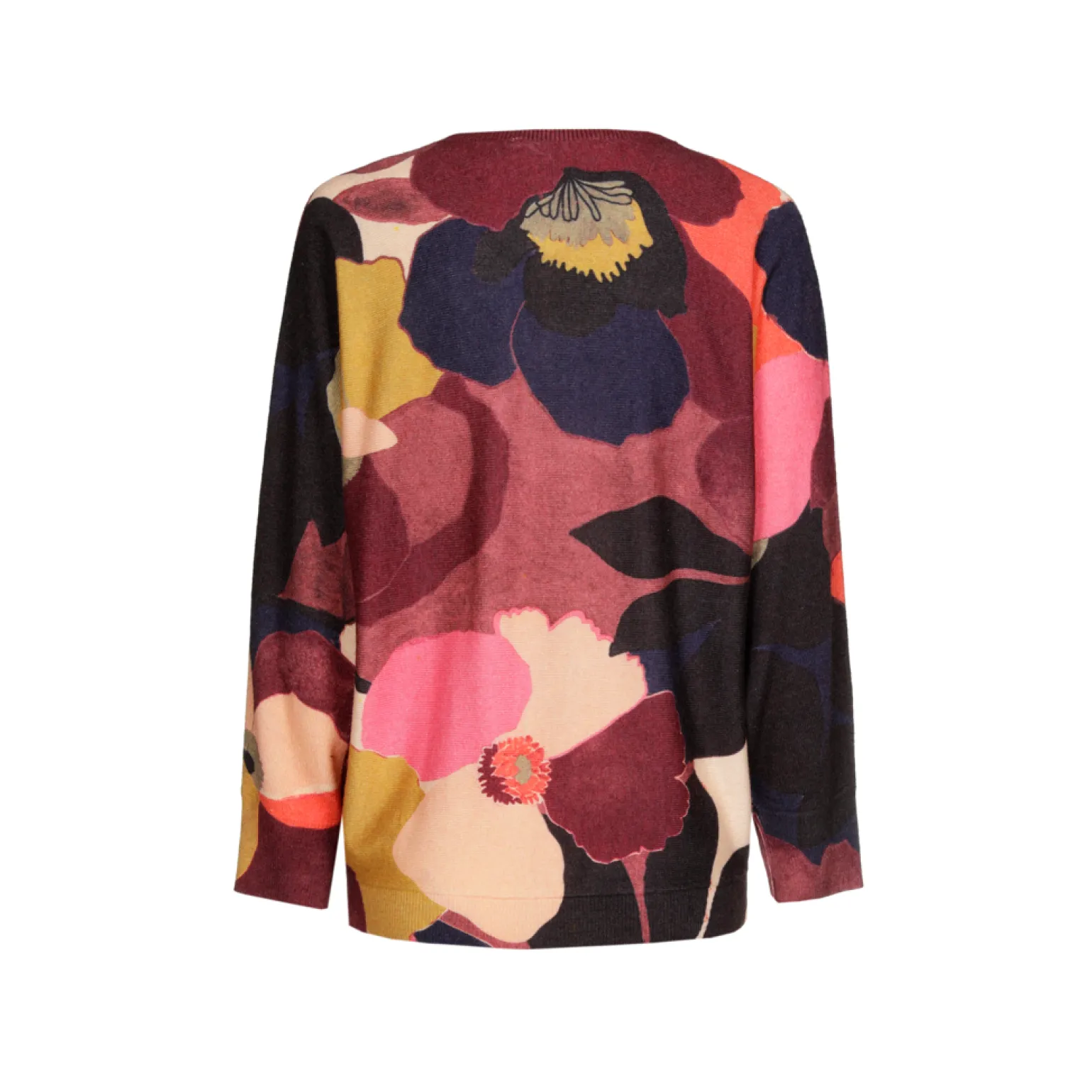 Oversized pull van katoen