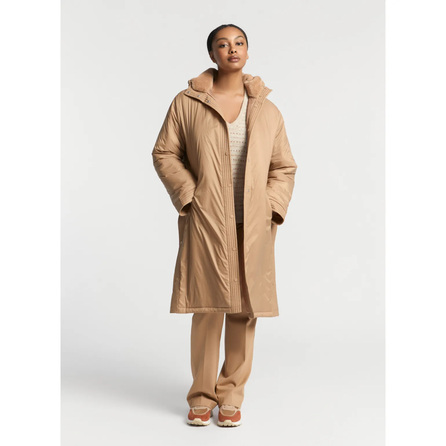 Padded parka