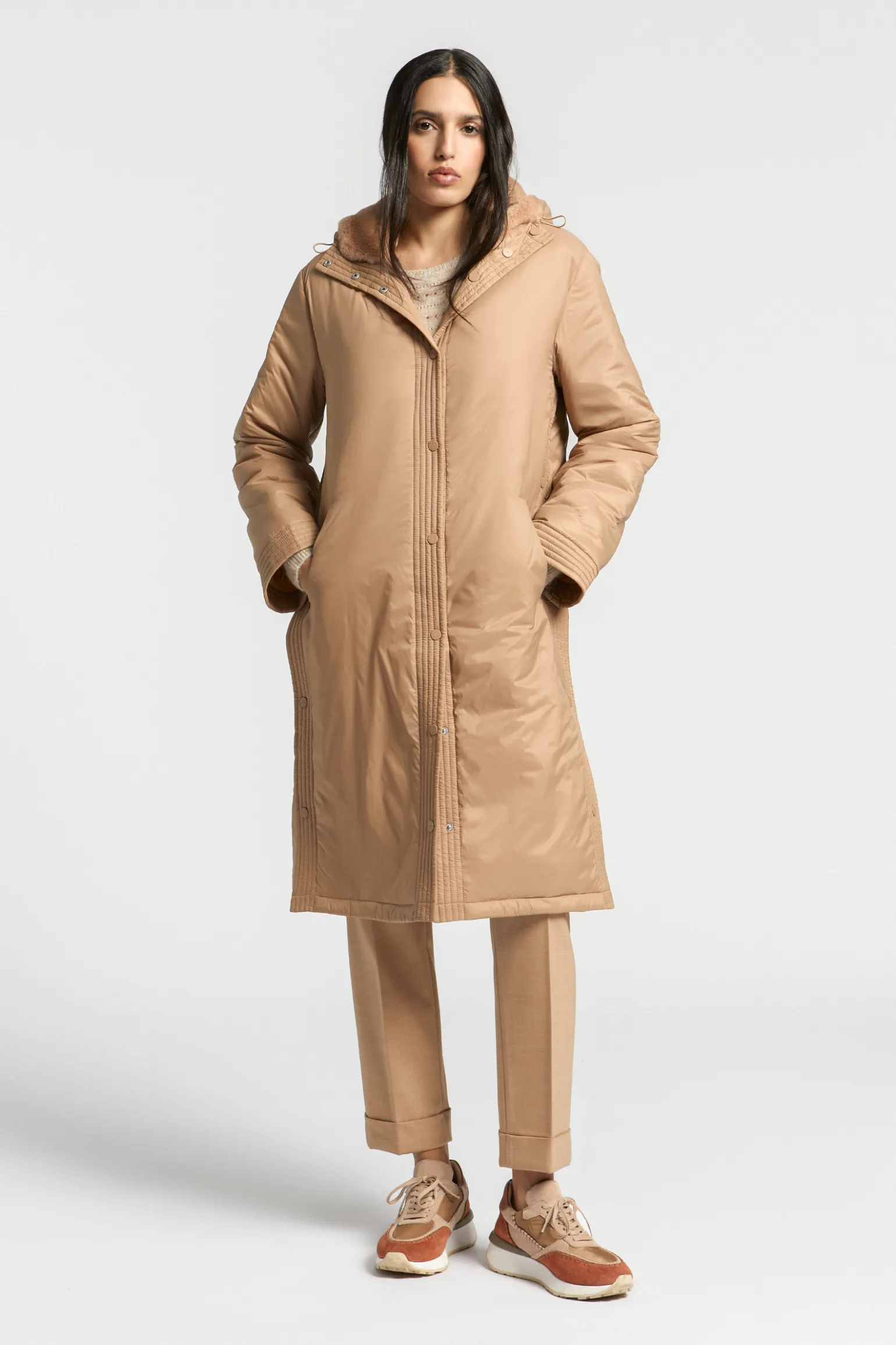 Padded parka
