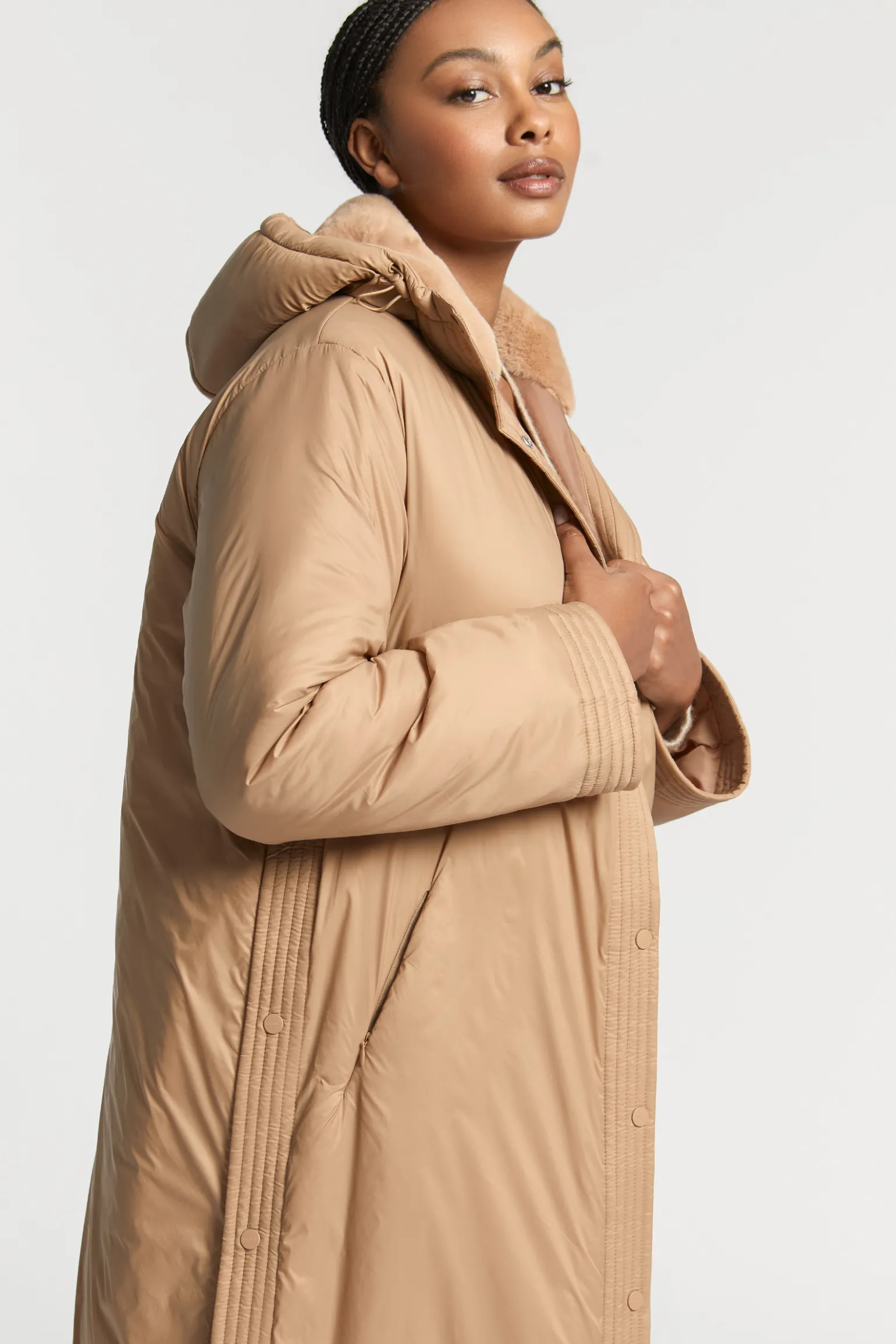 Padded parka