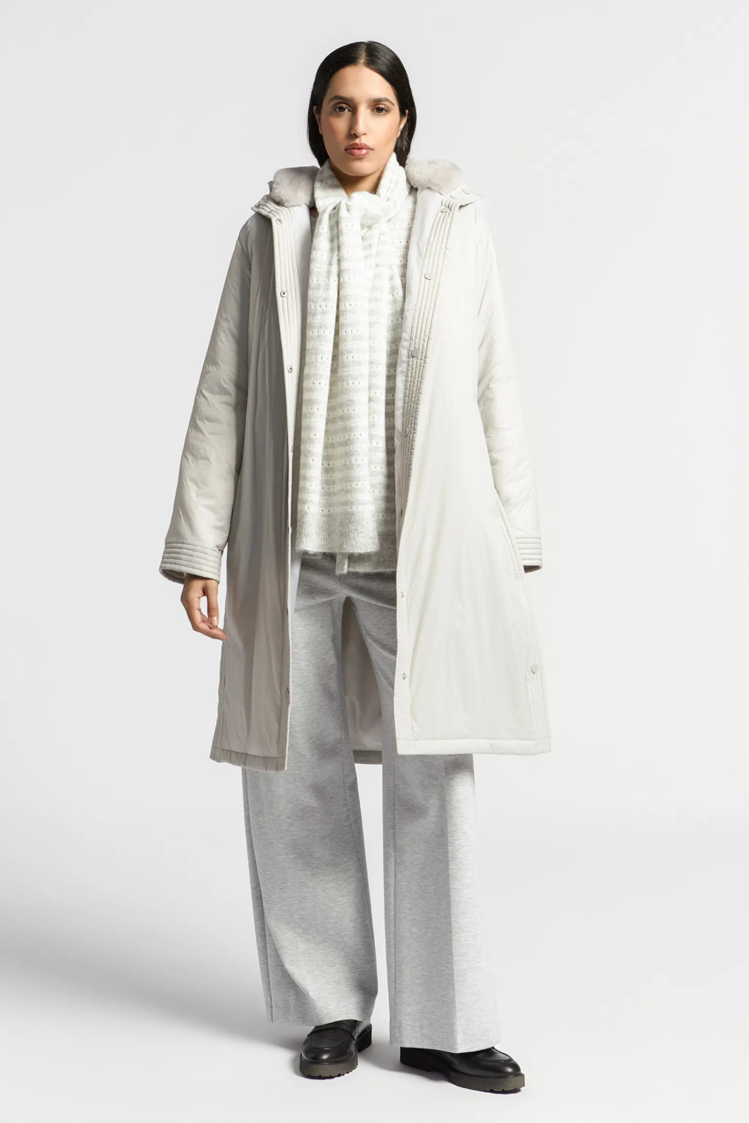 Padded parka