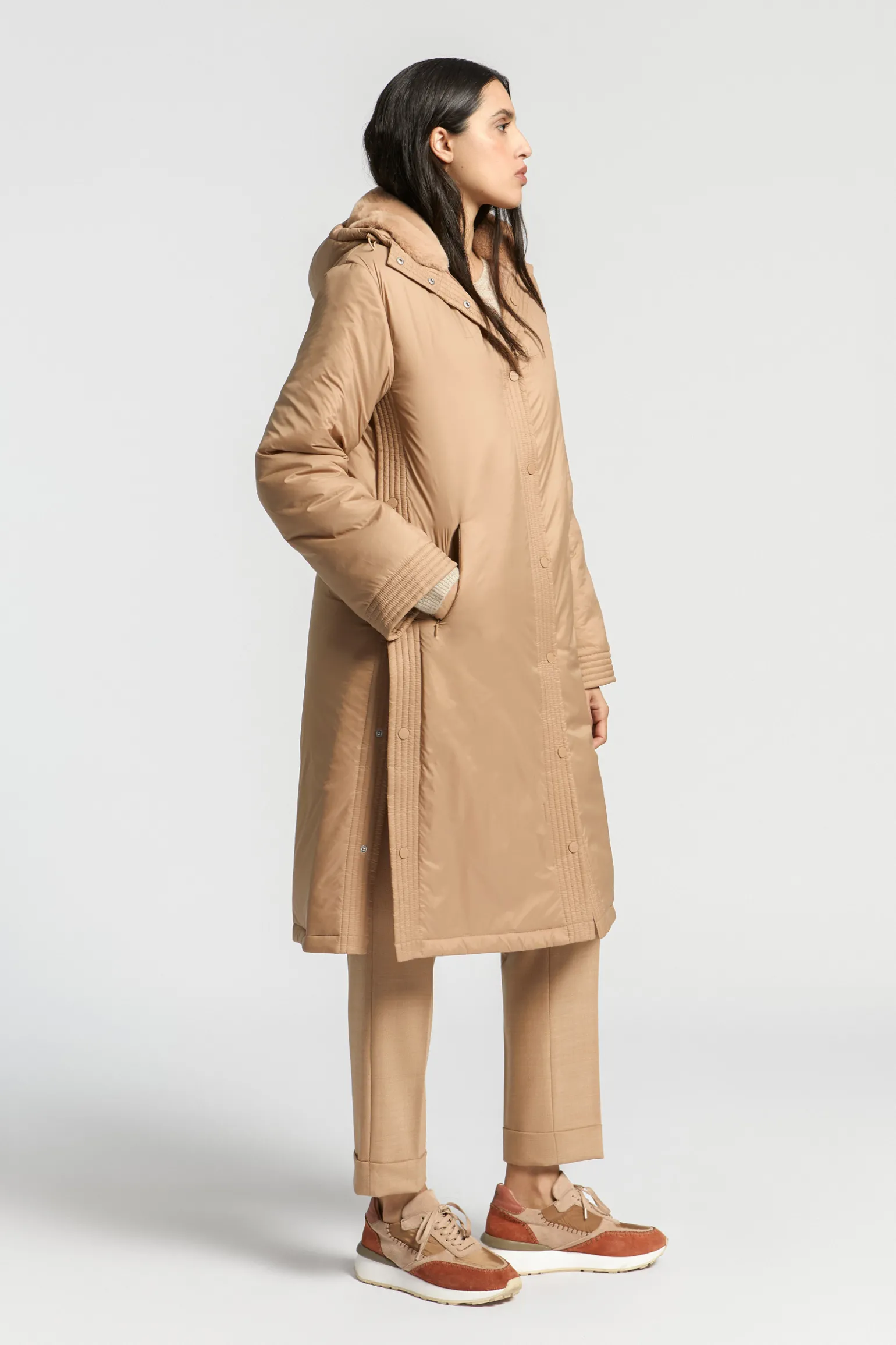 Padded parka