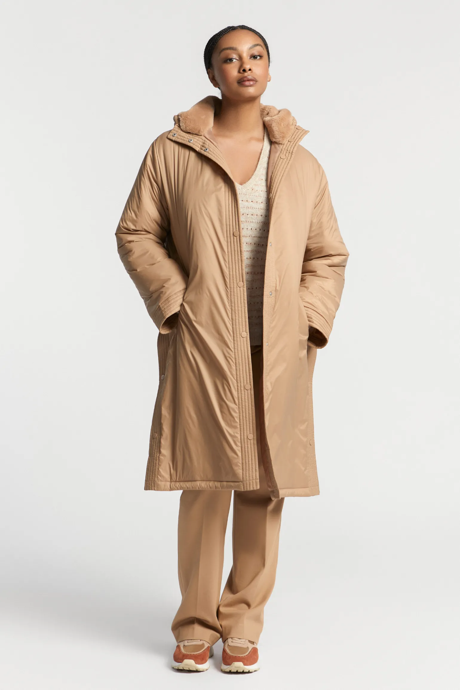 Padded parka