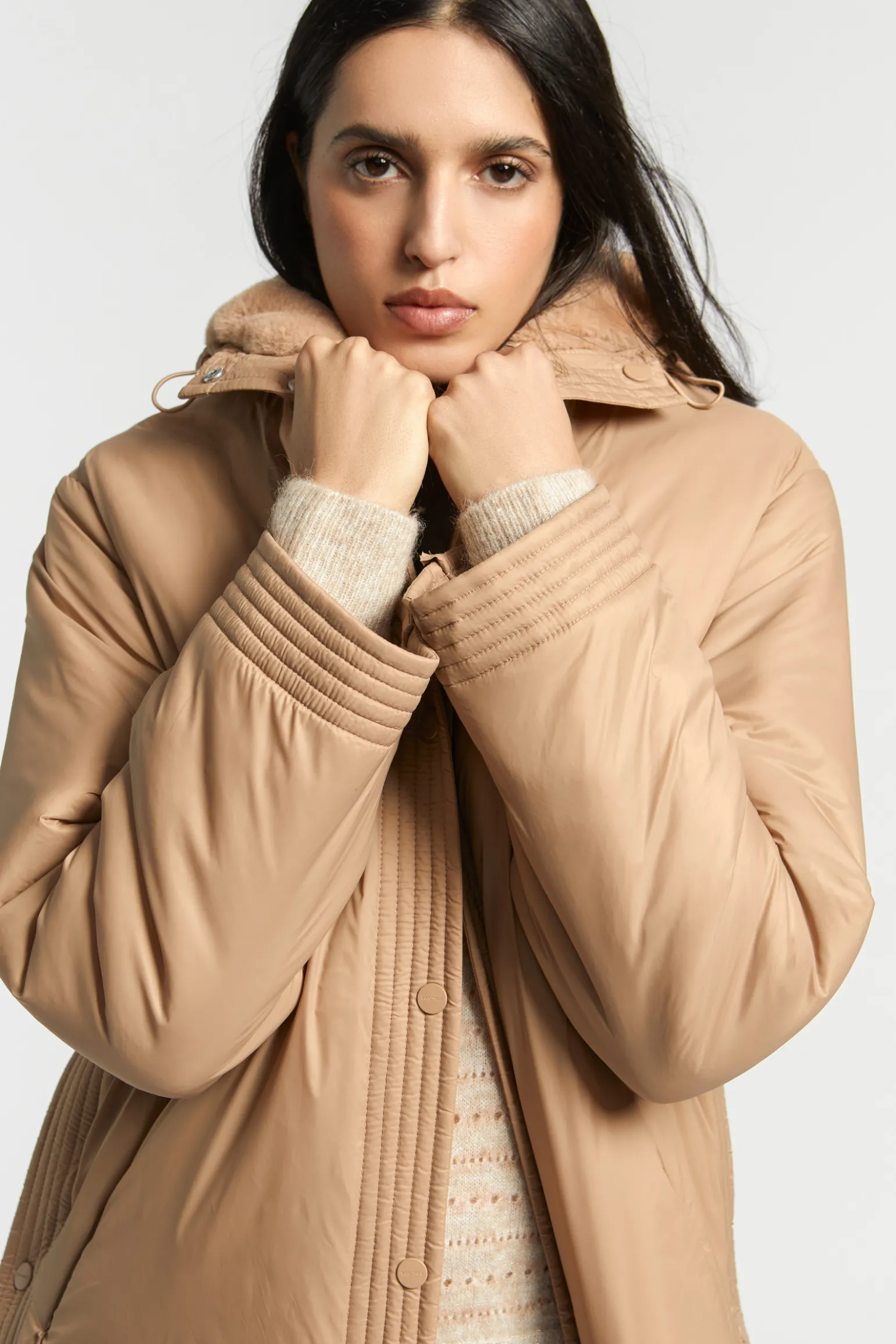 Padded parka