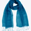 Pashmina met franjes