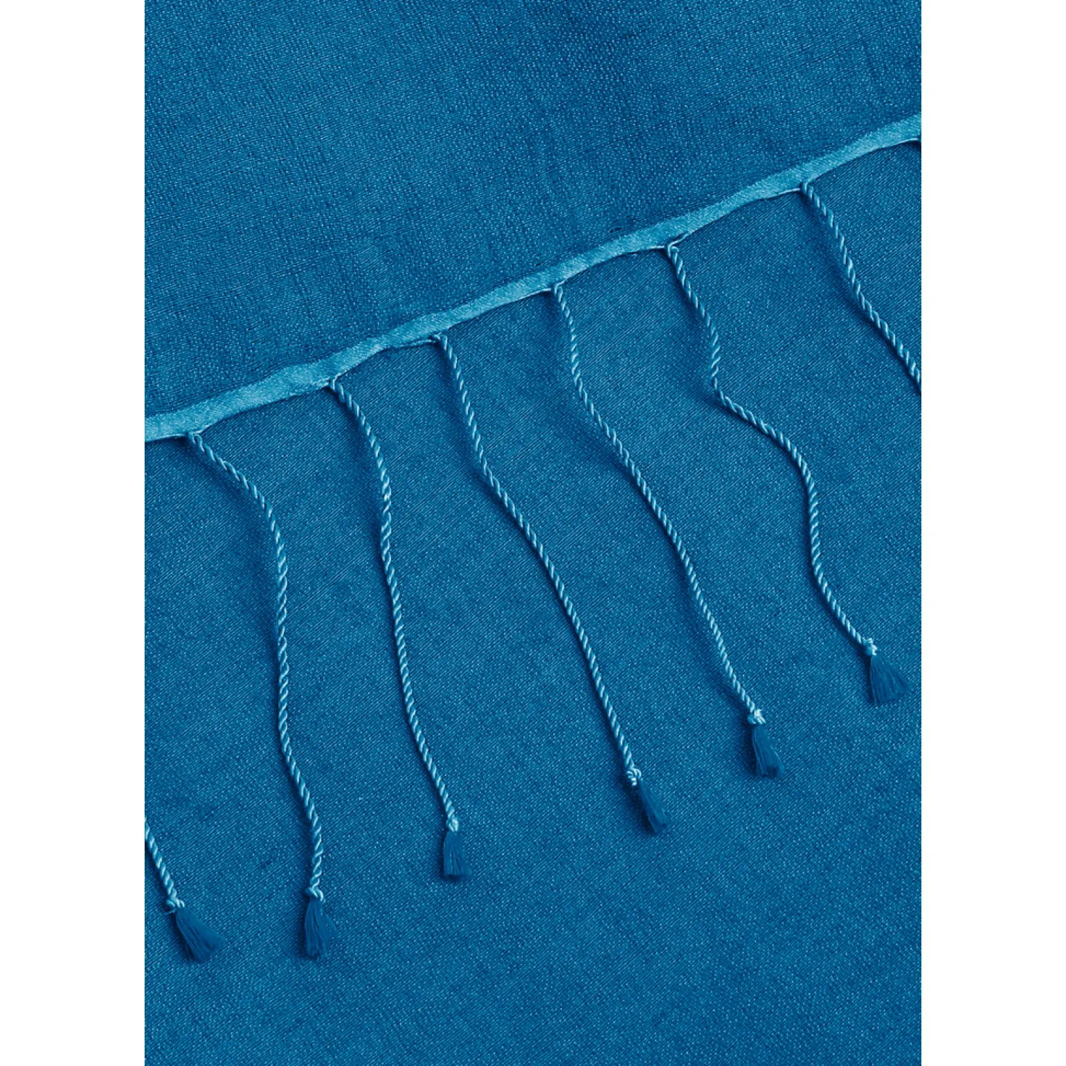 Pashmina met franjes