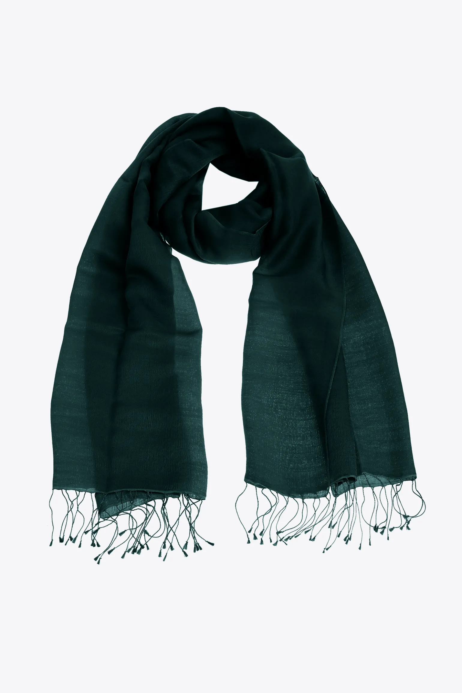 Pashmina van wol en zijde