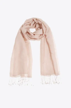 Pashmina van wol en zijde