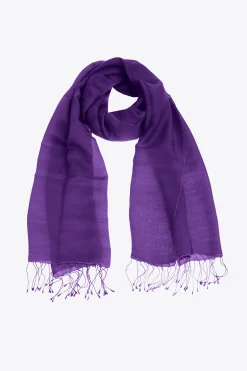 Pashmina van wol en zijde