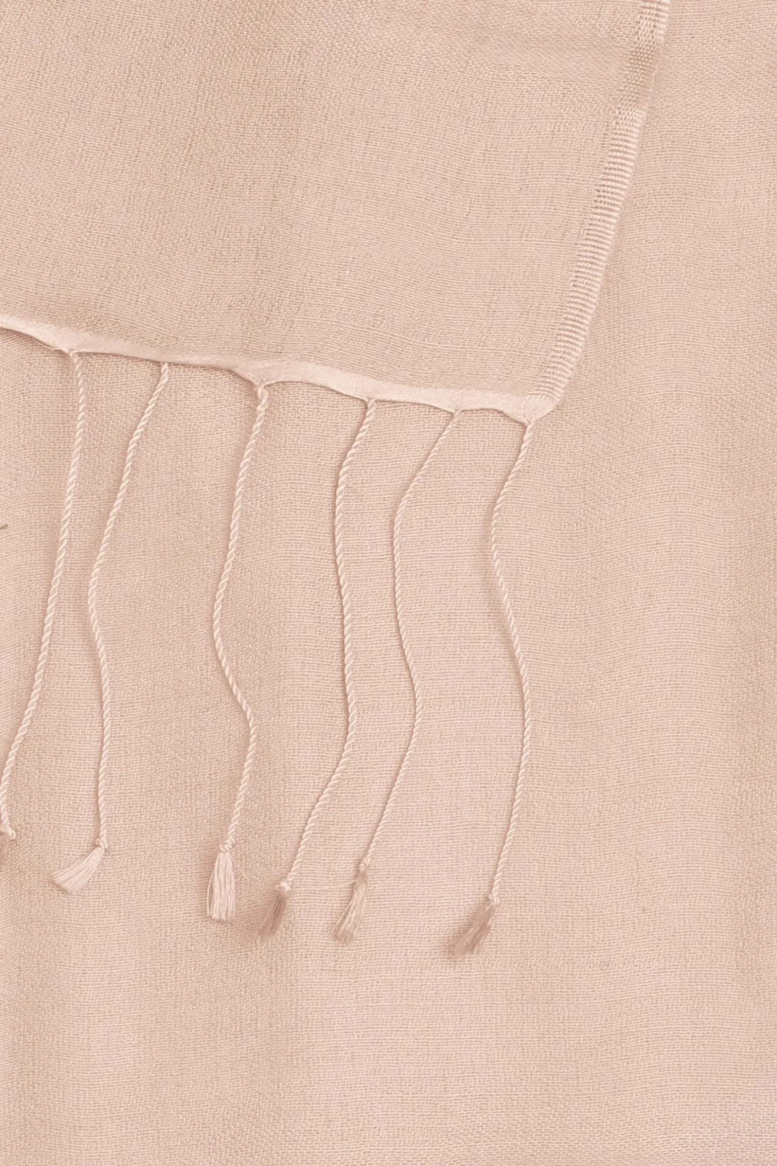 Pashmina van wol en zijde